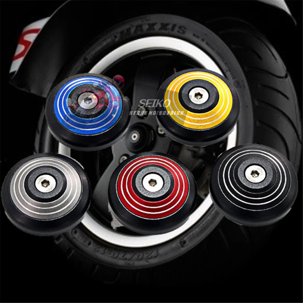 Мотоцикл CNC левый передний wheeмотоцикл колеса Крышка для Vespa GTS 150 300 супер SPRINT 125
