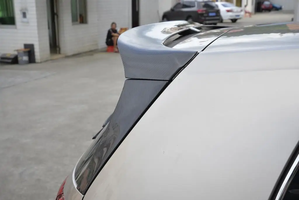 Спойлер для Volkswagen VW Golf 7 VII MK7 углеродного волокна задний багажник на крыше спойлер крыло~(не для GTI и R