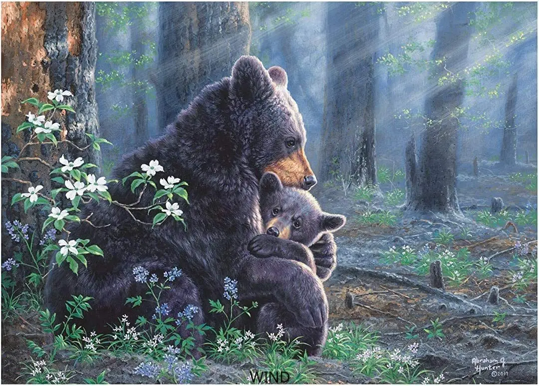 

Tin Sign Decor for Kitchen Grizzly Bear Teen Room Decoration Metal Plates Game Rooms Beast Posters on the Wall Stickers Vintage