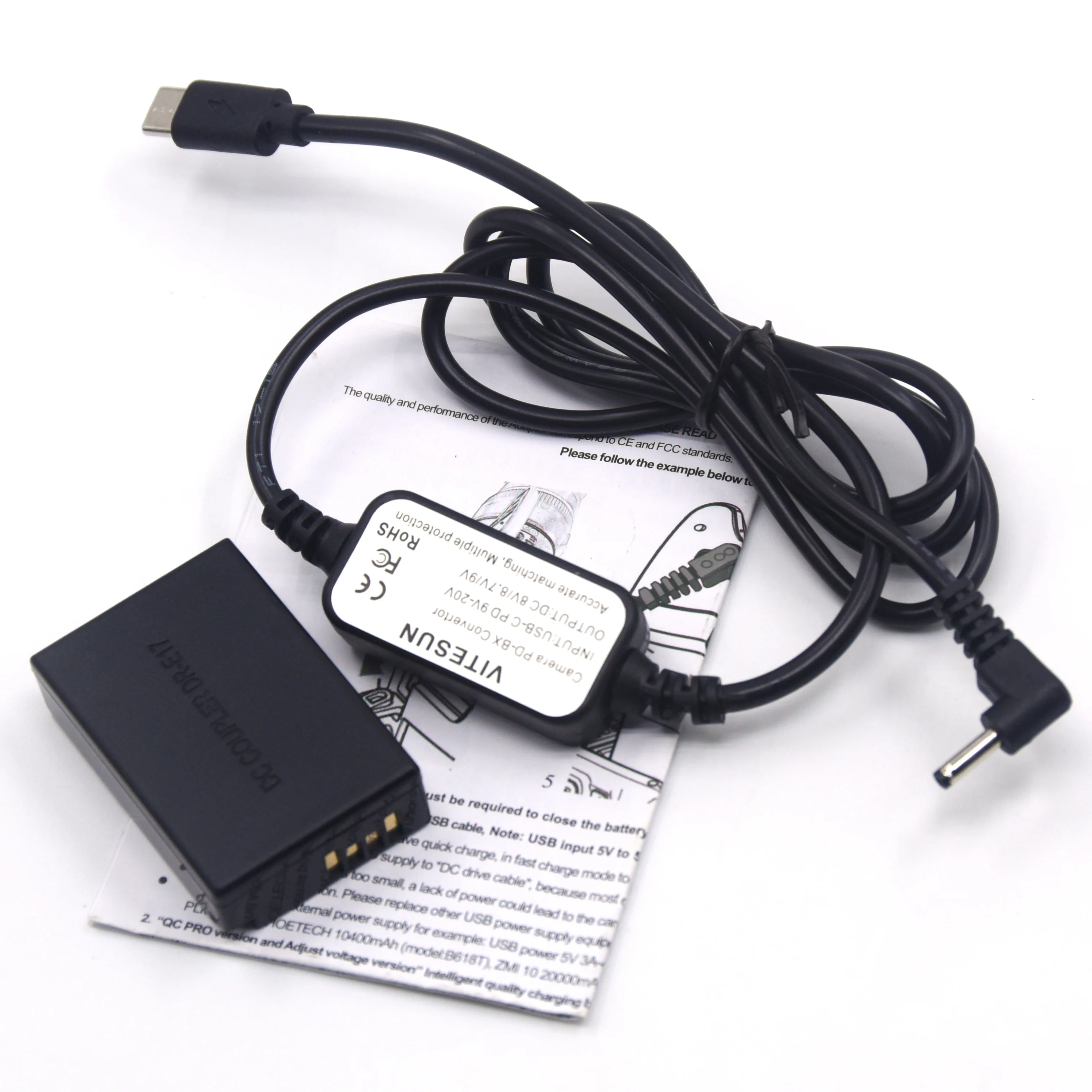 Зарядное устройство PD USB Type C Кабель-адаптер + DR-E17 DC муфта LP-E17 для Canon EOS M3 M5 M6