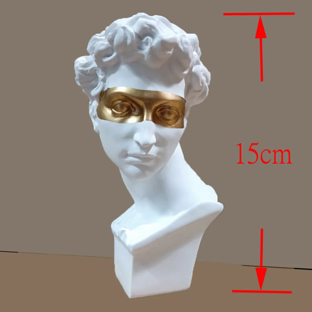 Современная полимерная повязка на глаза статуя Давида в европейском стиле