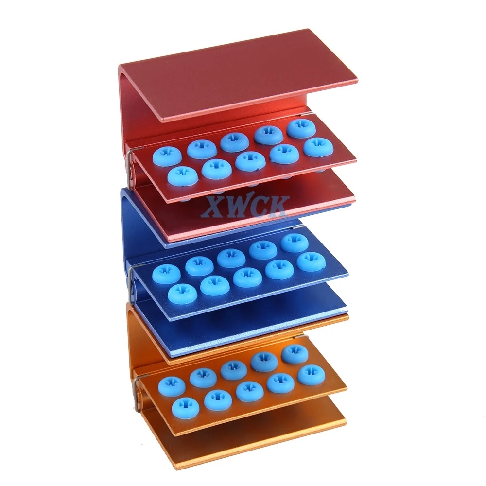 10 отверстий технические блоки стоматологический автоклавируемый держатель Burs