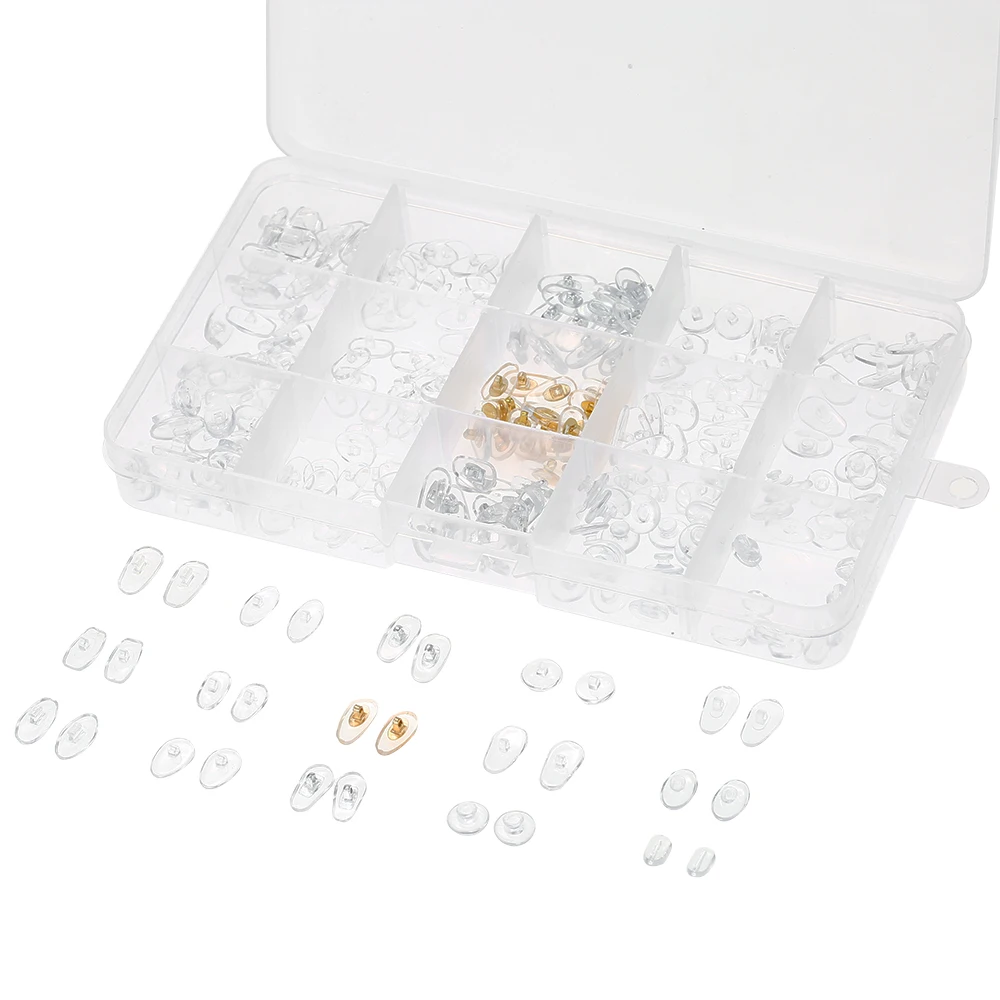 Горячие Удобные 15 видов стилей носоупоры набор 150 пар Ультра мягкие силиконовые