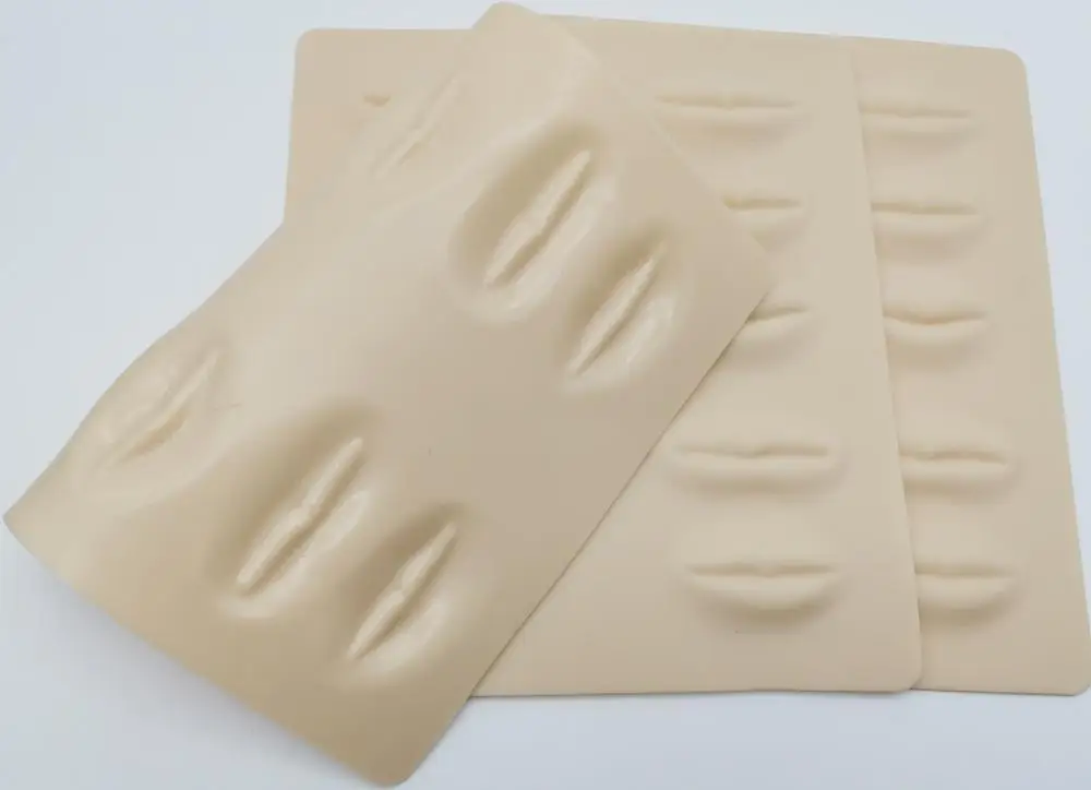 3 шт./лот Высококачественная тренировочная кожа для татуировки 3D Косметика