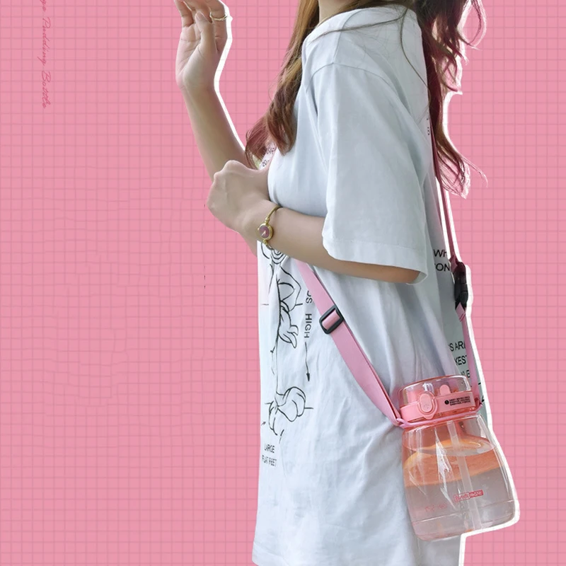 

Large Capacity Creatives New Dual-Purpose Children's Straw Drinking Cup Bounce Cup Lid For Outdoor MOWA889