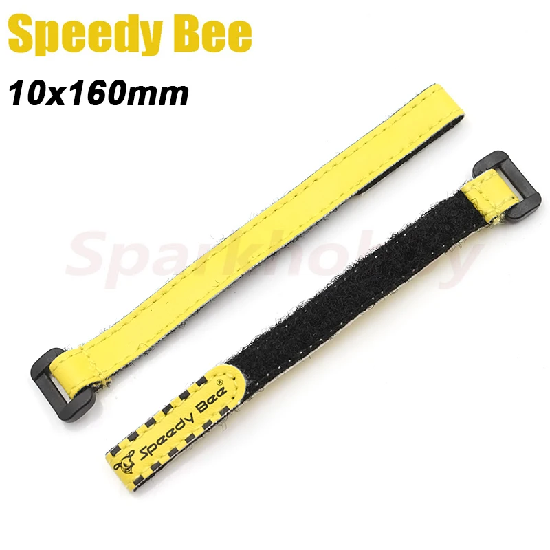 

5pcs Speedy Bee High-Quality Battery Magic Cable Tie 10mm wide Nylon and Leather Material For Small Quadcopter Racing Drones RC