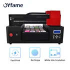 Автоматический УФ планшетный принтер OYfame A3 для Epson TX800, УФ-принтер a3 для чехла для телефона, акриловое стекло, металл, УФ-печать