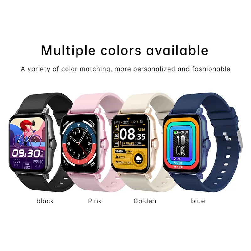 

ZW23 1.69 Inch 2021 Smart Watch Men Bluetooth Call IP67 Fitness Tracker Body Temperature Measurement Women GTS 2 Smartwatch