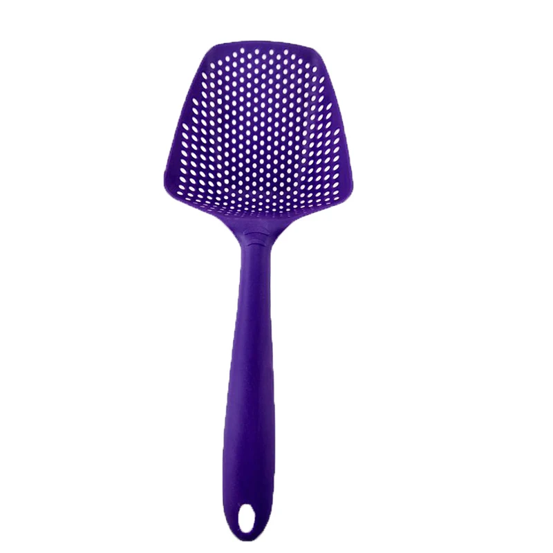 1Pcs Cooking Shovels Vegetable Strainer Scoop Nylon Non-stick Pan Spoon Large Colander Soup Filter Kitchen Tools Hot Sale | Дом и сад