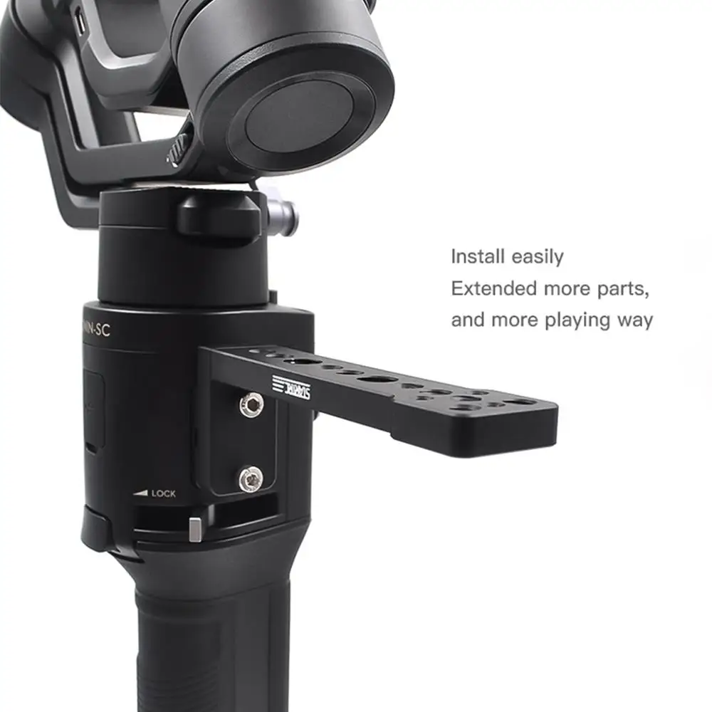 Ronin S/SC алюминиевая ручка держатель Расширенная ручная Опора крепление монитора