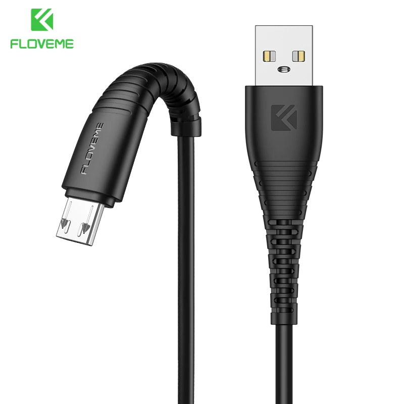 FLOVEME Micro USB кабель 5 В/2,4 A Быстрая зарядка для samsung Xiaomi Быстрая зарядка кабель для мобильного телефона USB Дата Шнуры Провода кабели