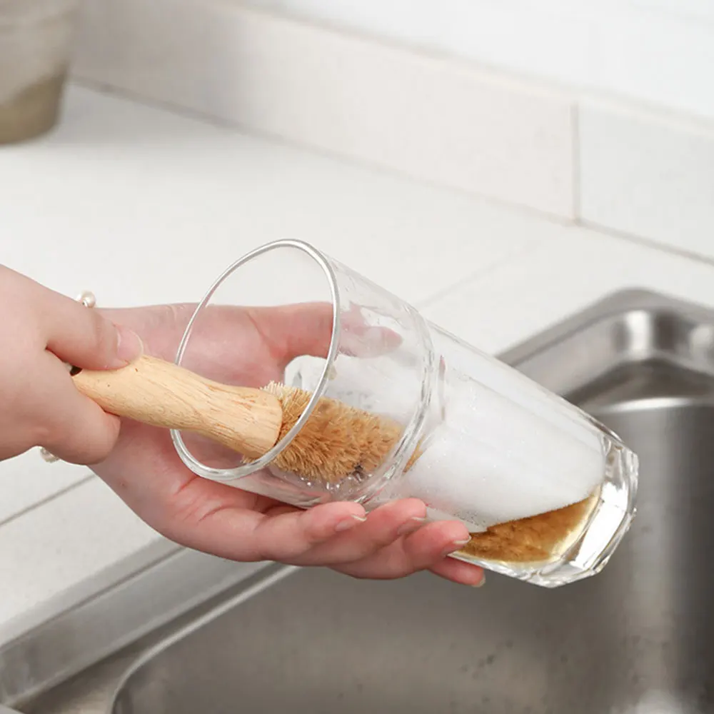 Щетка для очистки ручной работы пенная бутылка графин стекло бар очиститель