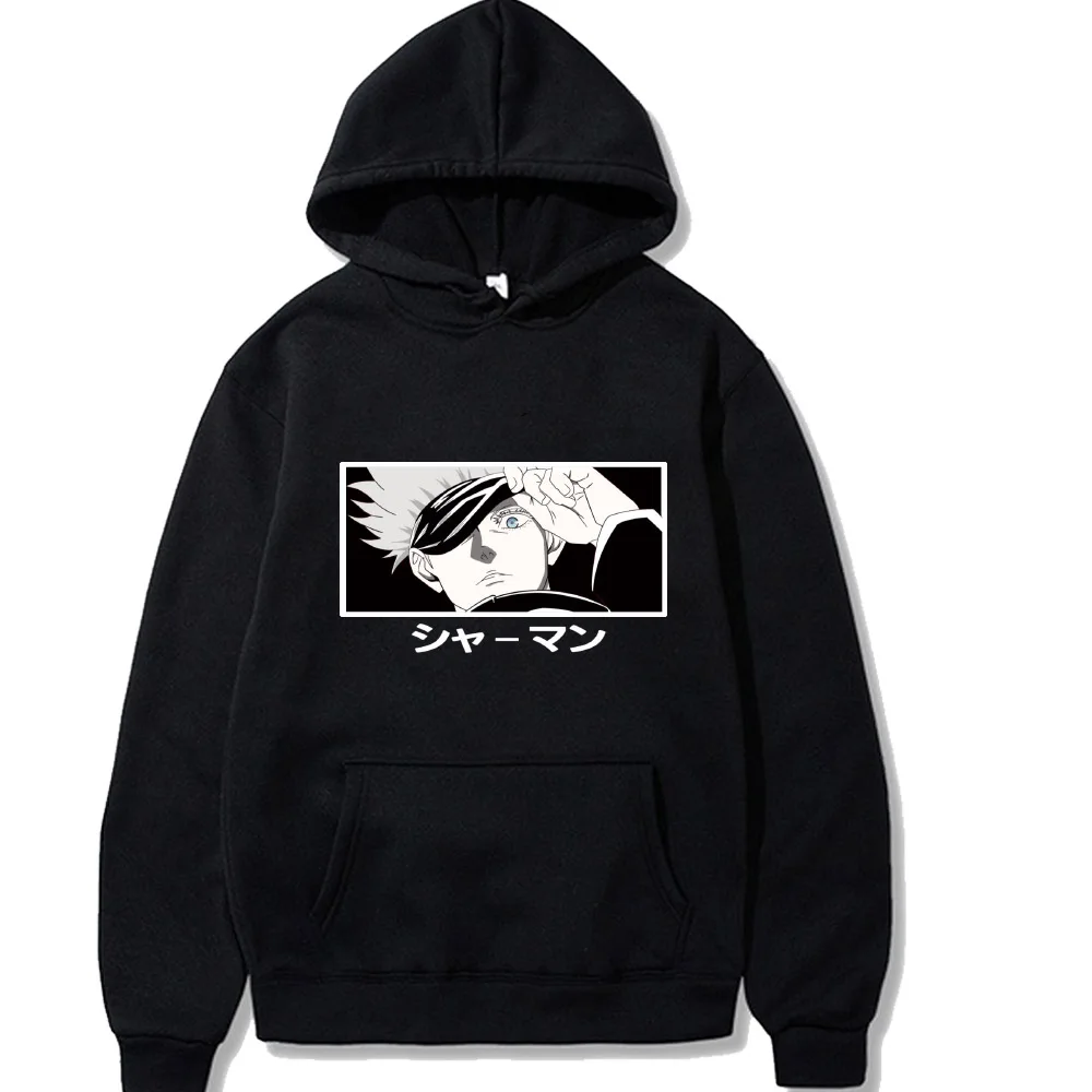

Jujutsu Kaisen Hot Anime Hoodie Pullover Tops Long Sleeve Hip Hop Man and Woman