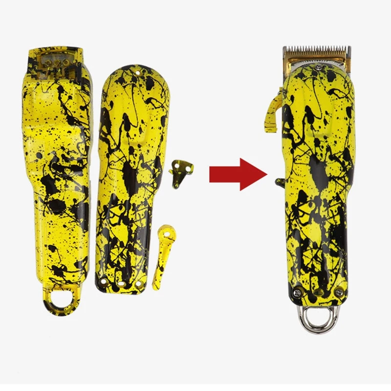 

for Wahl 8148/8591 Barber Hair Clipper Accessories Inkjet Camouflage Hair Clipper Housing Cover Set