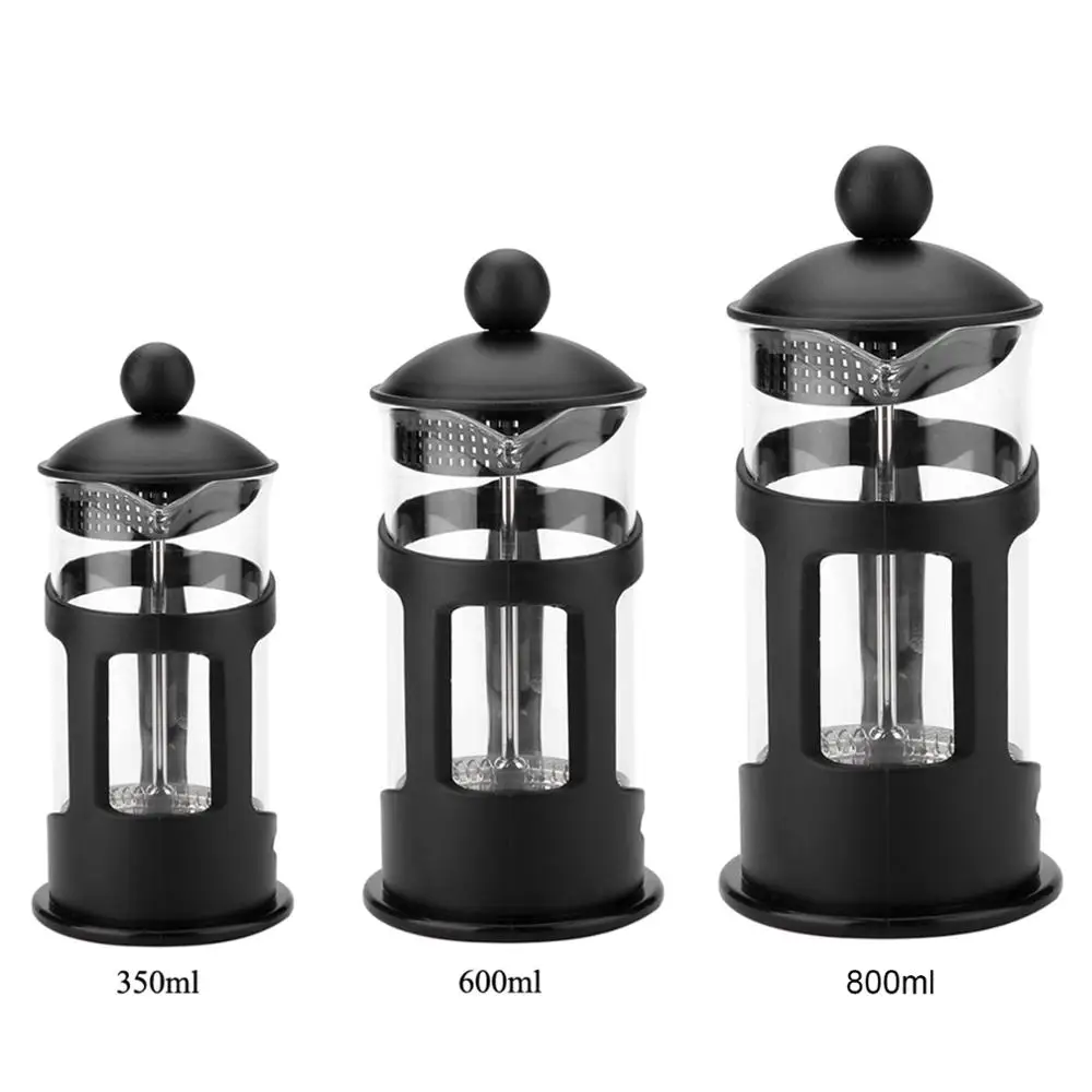 Френч пресс для приготовления кофе большой Стекло термос Чай чайник идеально