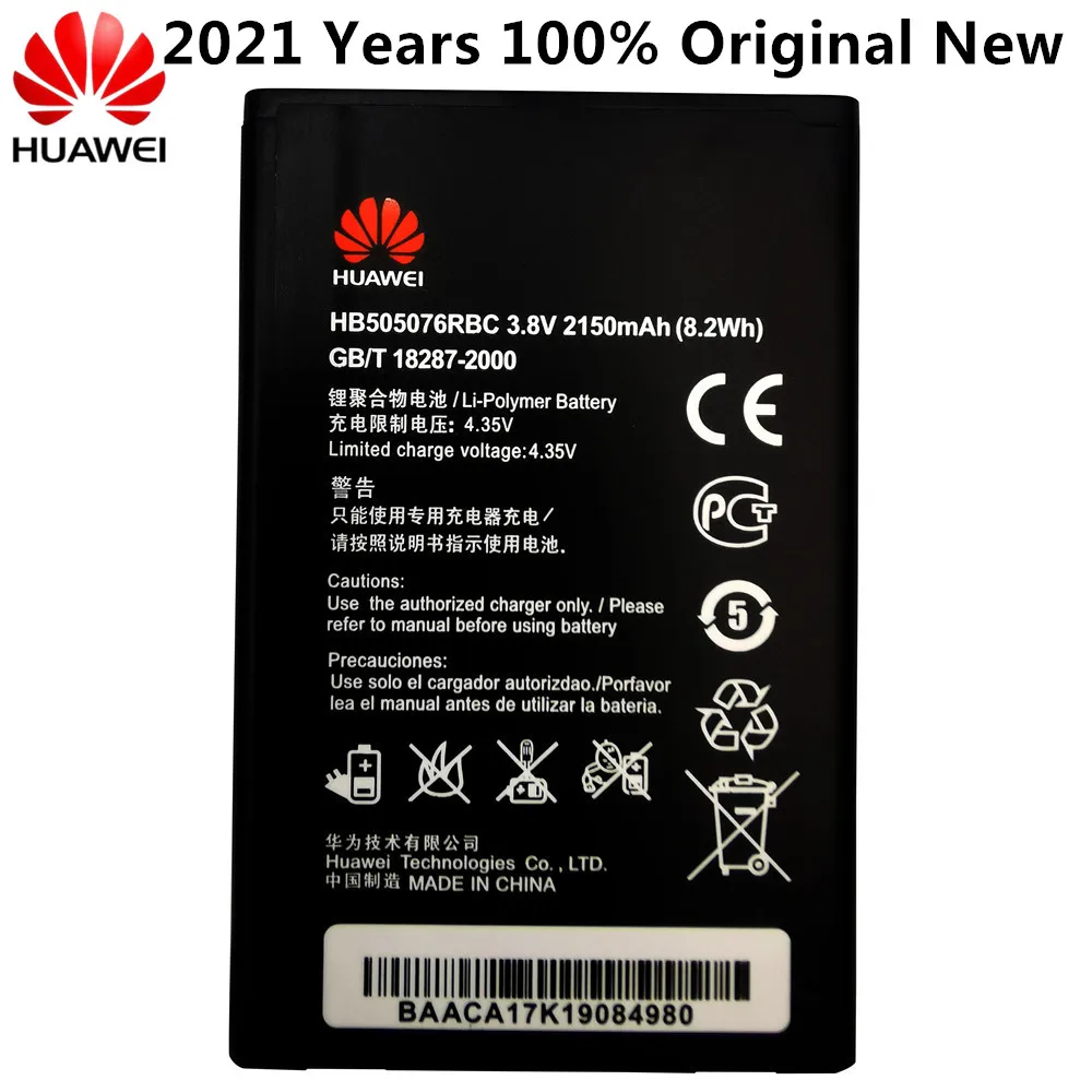 Оригинальный аккумулятор HB505076RBC литий ионный телефона для Huawei G606 G610 G610S G700 G710 G716