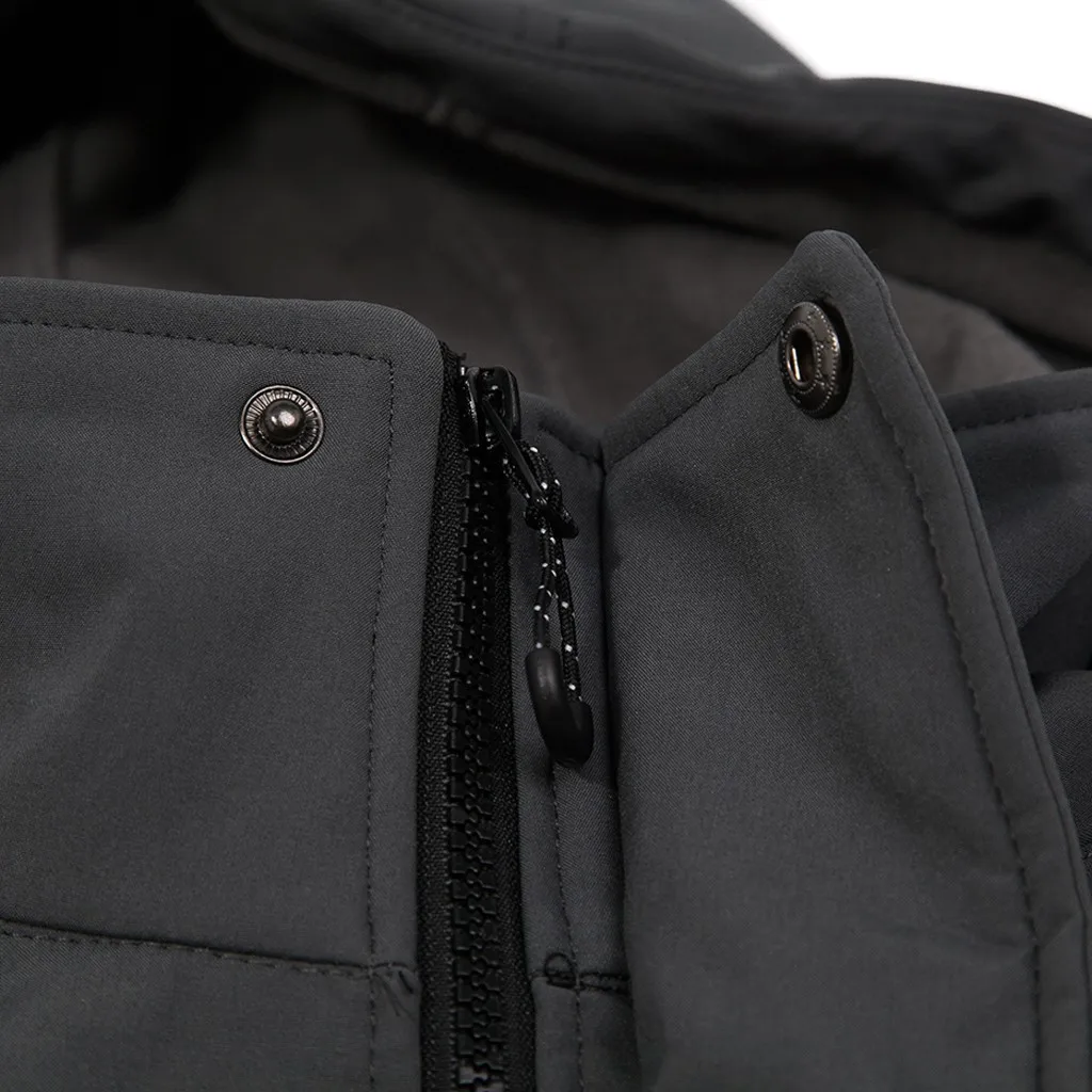 

Hiking Jacket Mens Autumn Winter Casual Fashion Waterproof Keep-warm Sport Outdoor Long Coat Puls size Soft Shell Jacket