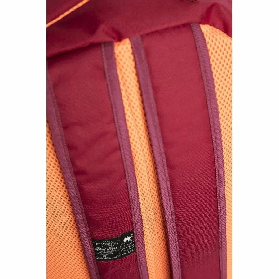 

Men Bag 2021 BAD BEAR Men's street burgundy school bag Red Male Sport bag