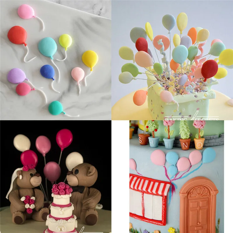 Baubles силиконовая форма для мастики шара украшения торта шоколада выпечки сделай