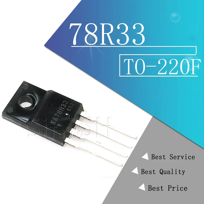 5 шт./лот 78R33 KA78R33 3 В 1 А новые оригинальные|integrated circuit|circuit integre |