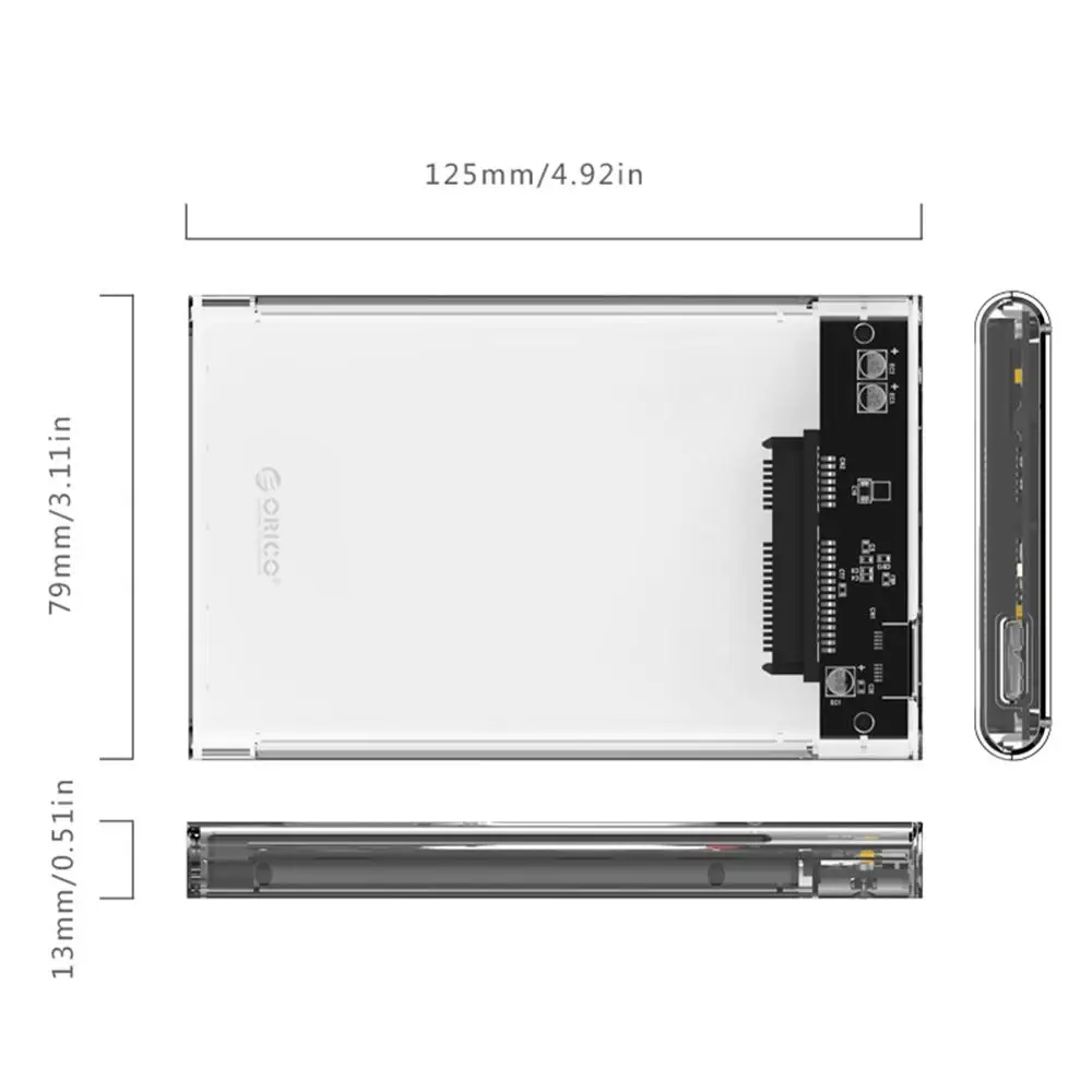 

ORICO, 5 /, 2,5 , SATA, USB 3,0