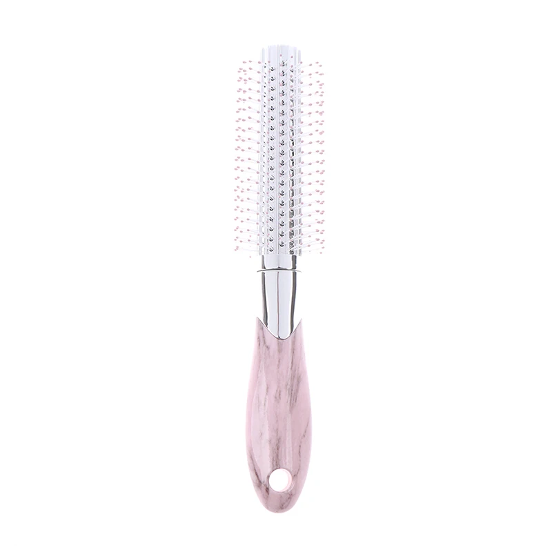 

1PC Roll Brush Round Hair Comb Wavy Curly Styling SalonTool Non-slip Handle Hair Care Brush Hairdressing Curly Straight Comb