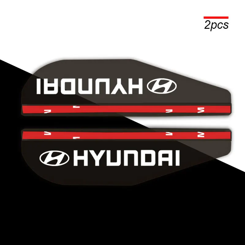 2 шт. наклейка на боковое зеркало заднего вида для Hyundai Tucson accent i10 i20 santa fe kona getz Solaris