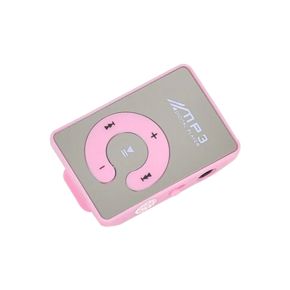 MP3 Player Waterproof Mirror Mini Portable Music TF Card Sports C Button Clip Digital | Players