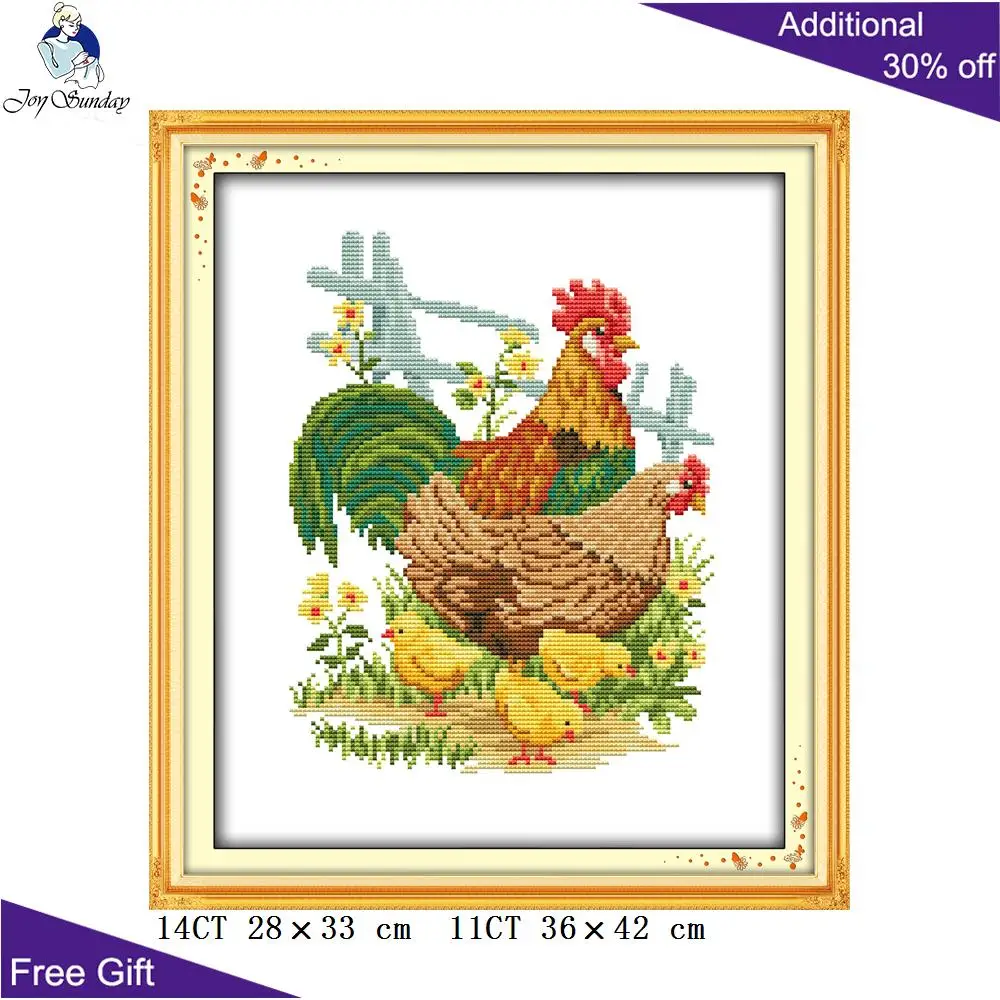 Домашний декор с курицей Joy Sunday D200 D228 D465 D612(2) D613|joy sunday|cross stitch kitsstitching kit cross |