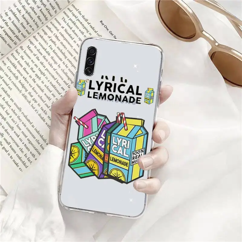 

Alien Drink Lyrical Lemonad Phone Case Transparent for Samsung A71 S9 10 20 HUAWEI p30 40 honor 10i 8x xiaomi note 8 Pro 10t 11