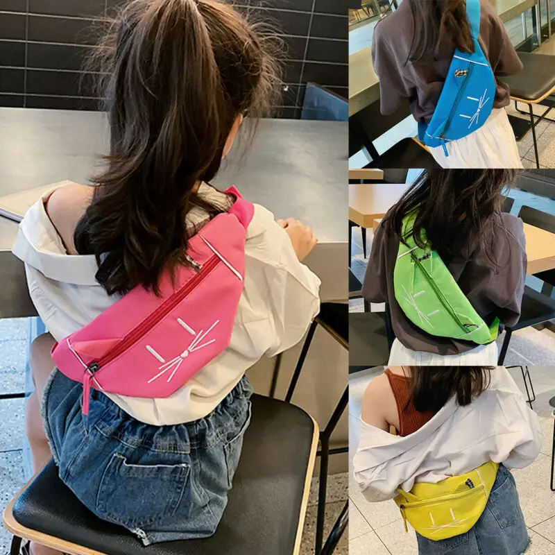 Сделано в Китае детская поясная сумка для девочек Брезентовая путешествий