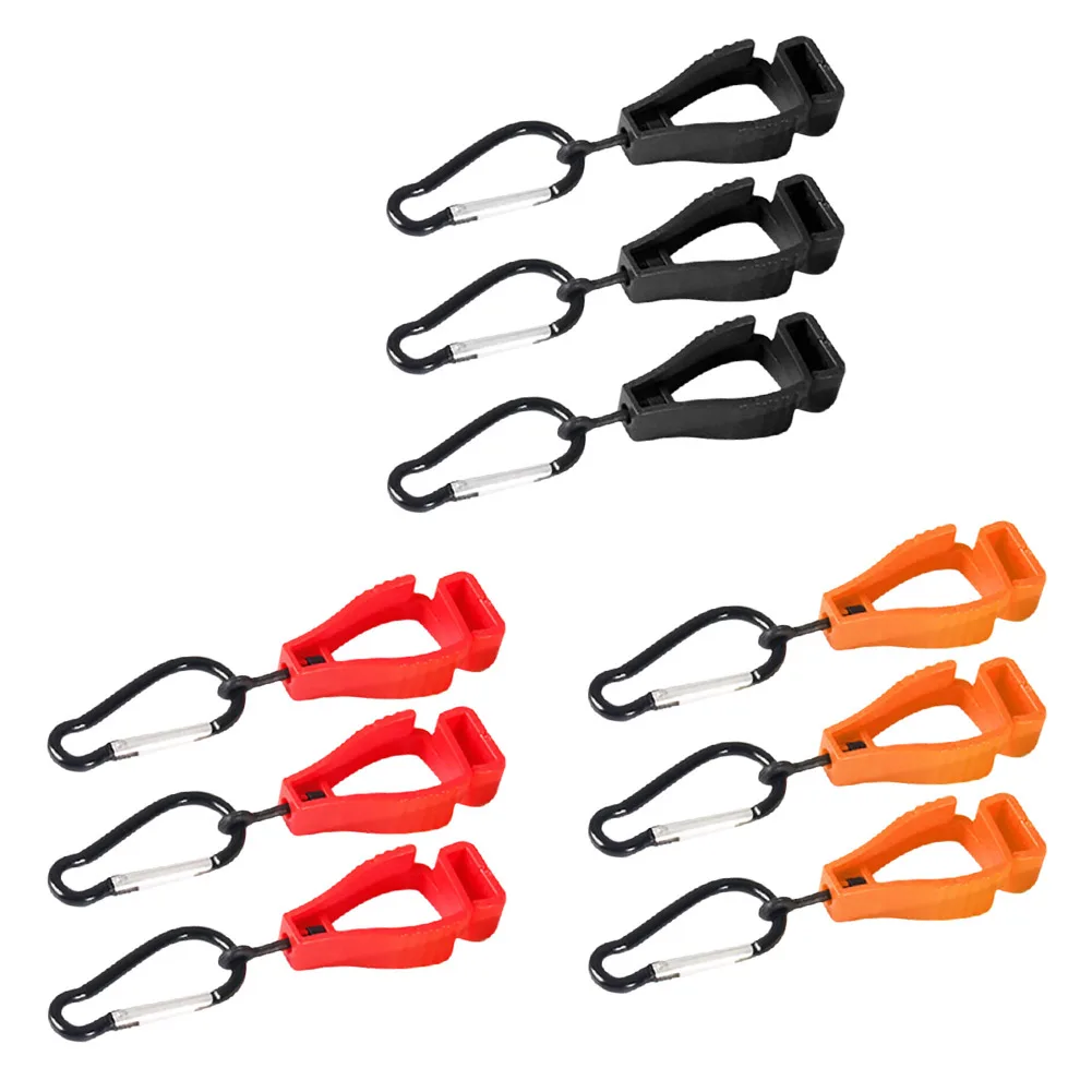 

3pcs Outdoor Gloves Clip Holder Hanger Guard Labor Work Glovers Anti-lost Clamp Outdoor Work Safety Grabber Catcher