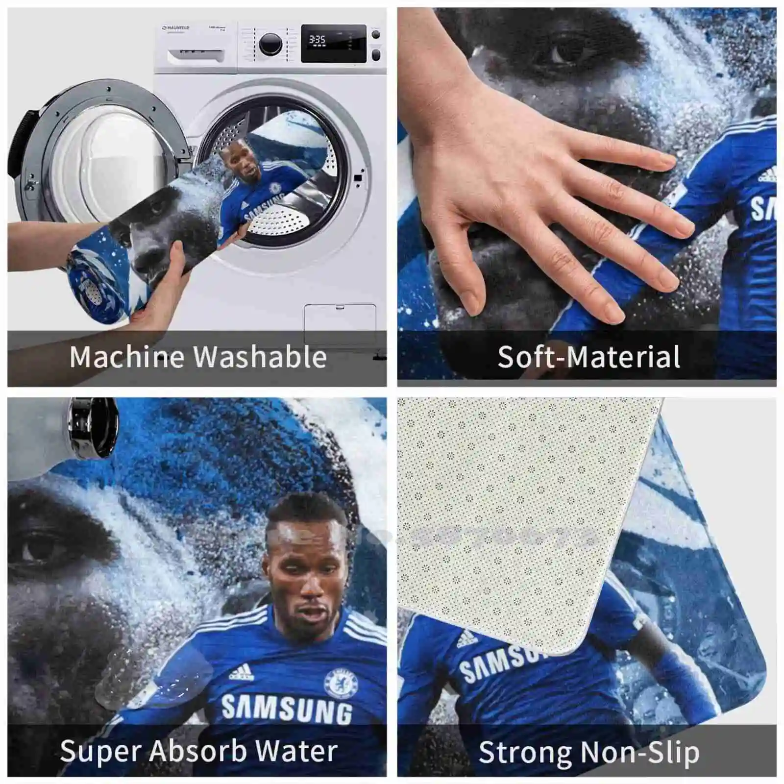 Обои для Арт-иллюстраций мягкая подушка домашний Коврик двери