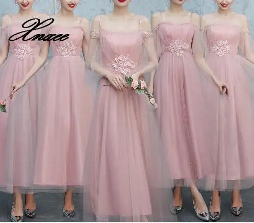 

Xnxee 2020 new long sisters party party dress female summer XS-3XL