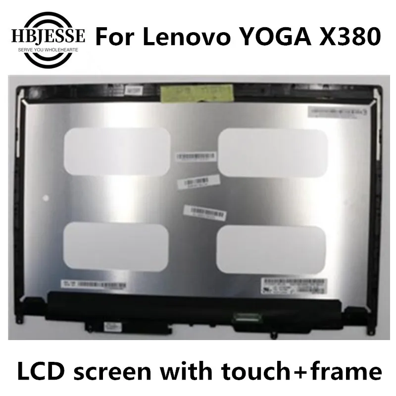 New LCD Assembly For Lenovo YOGA X380 LP133WF4 SP A5 lcd display touch screen digitizer complete replace FHD 1920X1080 | Компьютеры и