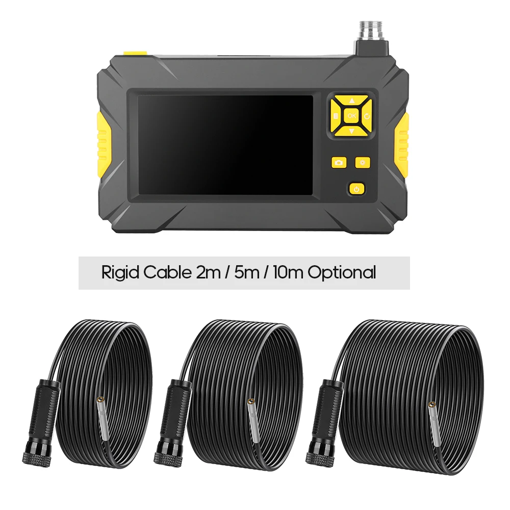 

P30 4.3 Inch High-definition 1080P Industrial Endoscope Waterproof Borescope Inspection Camera Built-in 6pcs Adjustable LEDs