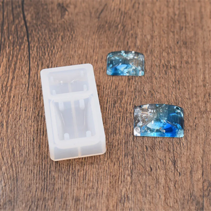 Прямоугольная силиконовая форма для самостоятельного изготовления браслетов