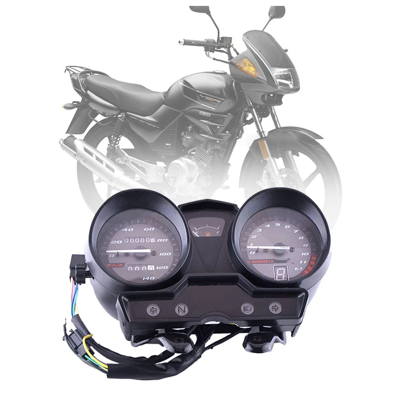 

Мотоцикл Тахометр измеритель мотор Тахометр инструмент для ухода за кожей YAMAHA YB125Z JYM 125 YBR125 YJM125 Hornet спидометр