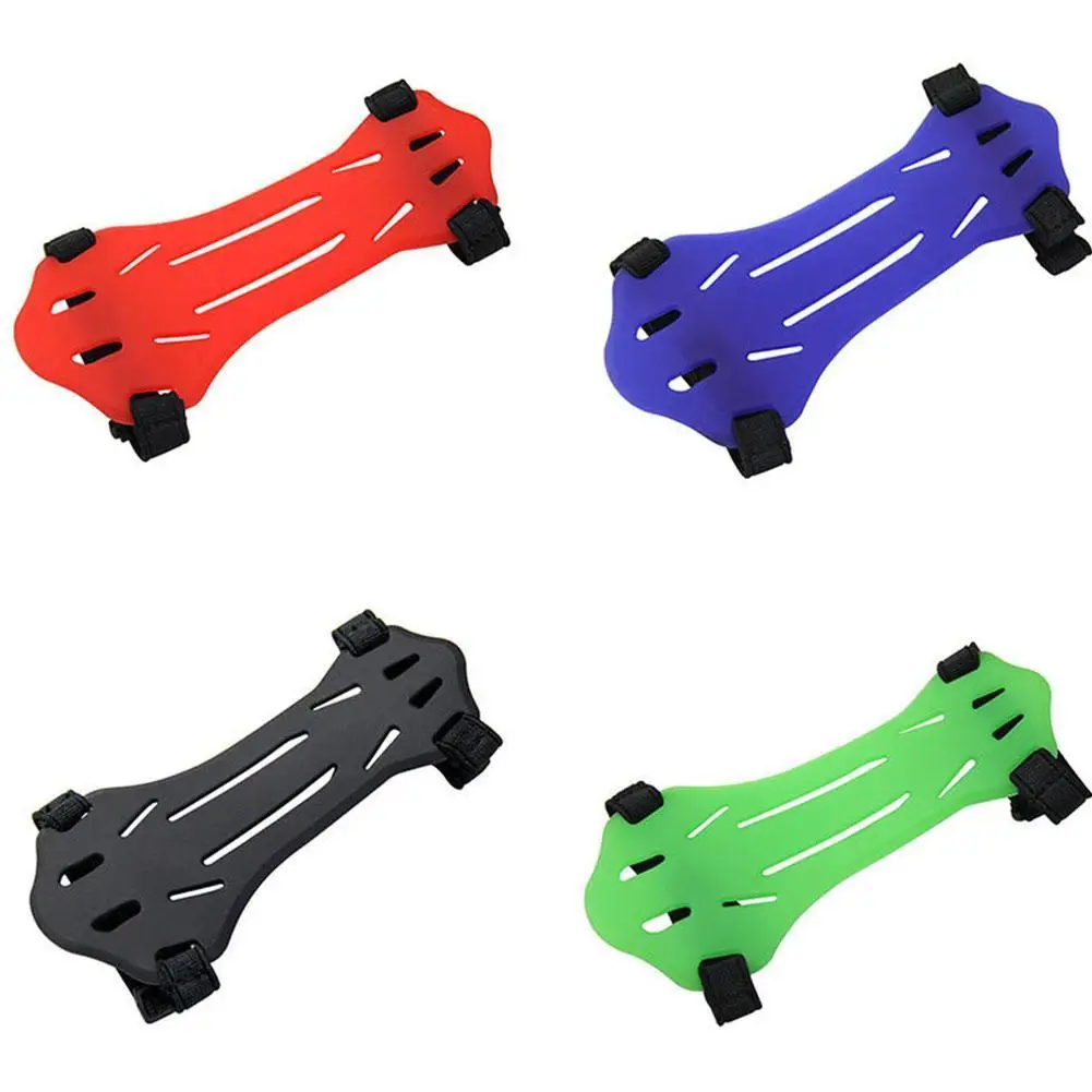 

1pcs Silicone Sports Arm Guard Archery Forearm Protection Bow And Arrow Archery Silicone Protector Arm Guard Hunting Accessories