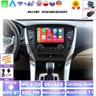 Автомагнитола для Mitsubishi Pajero Sport 3 2016 2017 2018, мультимедийный видеоплеер, навигация GPS, поддержка информации о автомобилеCarplay