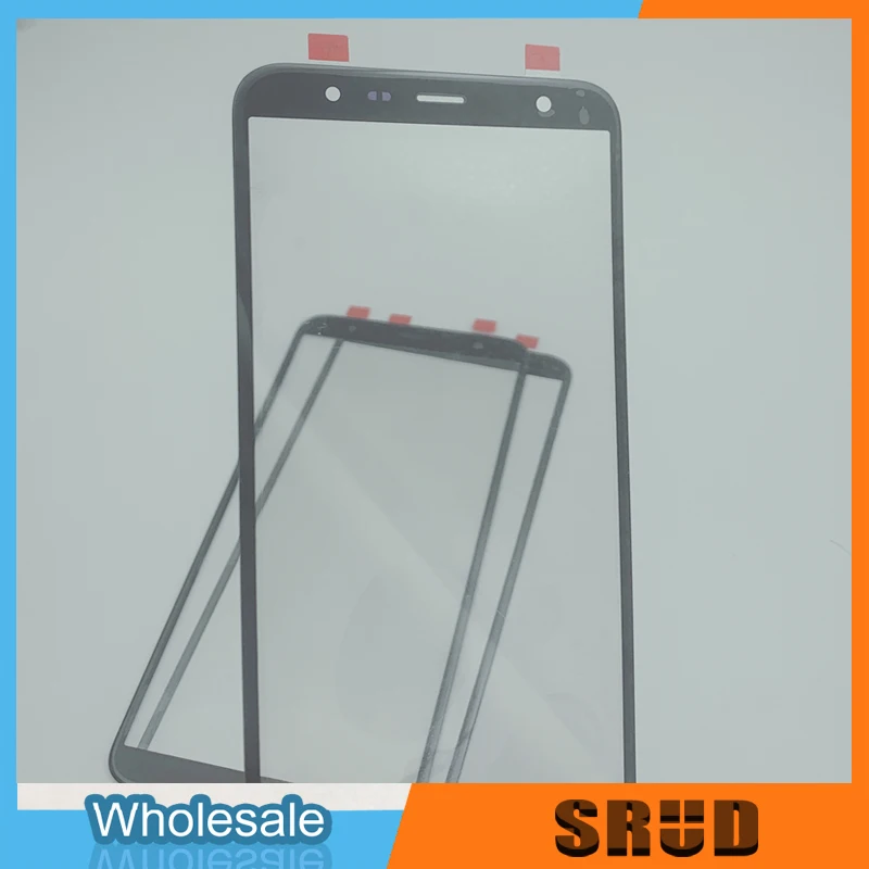 10pcs Original LCD Front Glass Outer Lens For Samsung Galaxy J4+ J4 Plus J415 J415F J415DS J6+ J6 Plus J610 With OCA Laminated