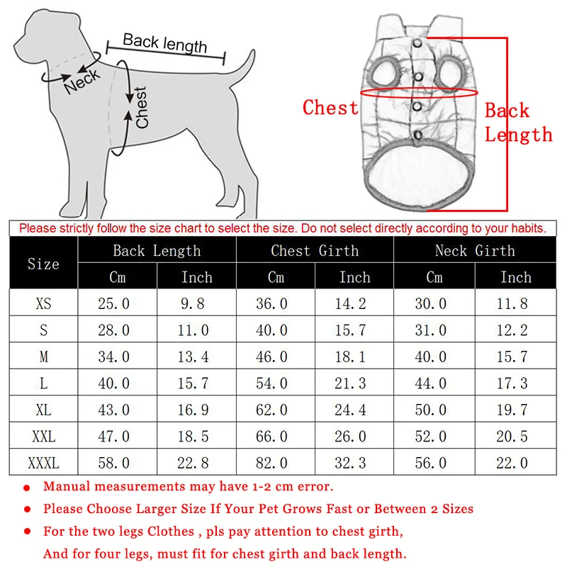 

Pet Dog Vest Jacket Autumn Winter Warm Fleece Dog Coat Clothes For Small Medium Large Dogs Chihuahua French Bulldog Pug Clothing