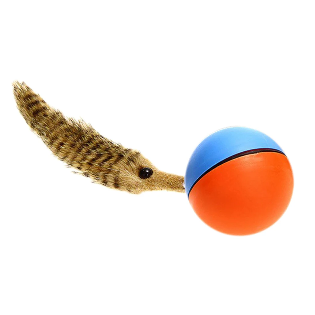 

Dog Cat Weasel Jumping Moving Rolling Ball Puppy Pet Toy Play Favors