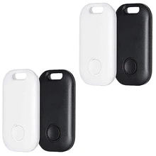 4 Pack Smart Key Finder Locator,Ultra-Thin GPS Tracking Device for Kids Pets Keychain Wallet Luggage Anti-Lost Tag Alarm