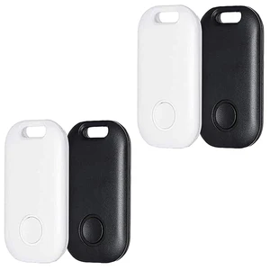 4 pack smart key finder locatorultra thin gps tracking device for kids pets keychain wallet luggage anti lost tag alarm free global shipping