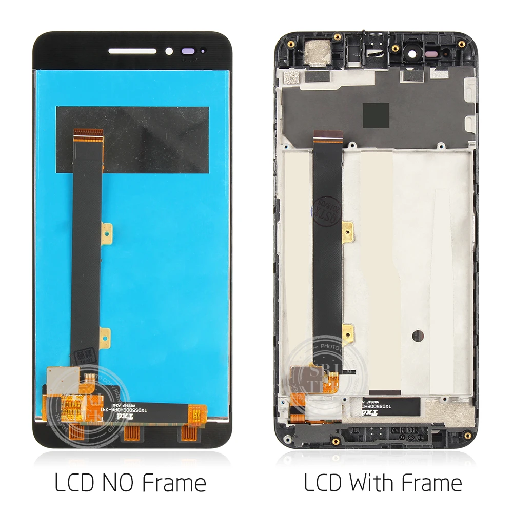 Srjtek экран для ZTE Voyage 4 Blade A610 LCD сенсорный дигитайзер сенсор Стекло в сборе с рамкой