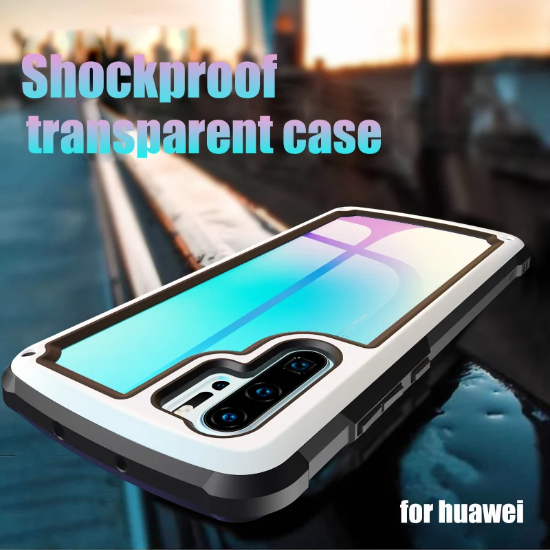 Роскошный противоударный бронированный чехол для huawei P30 P20 Pro lite plus P30pro