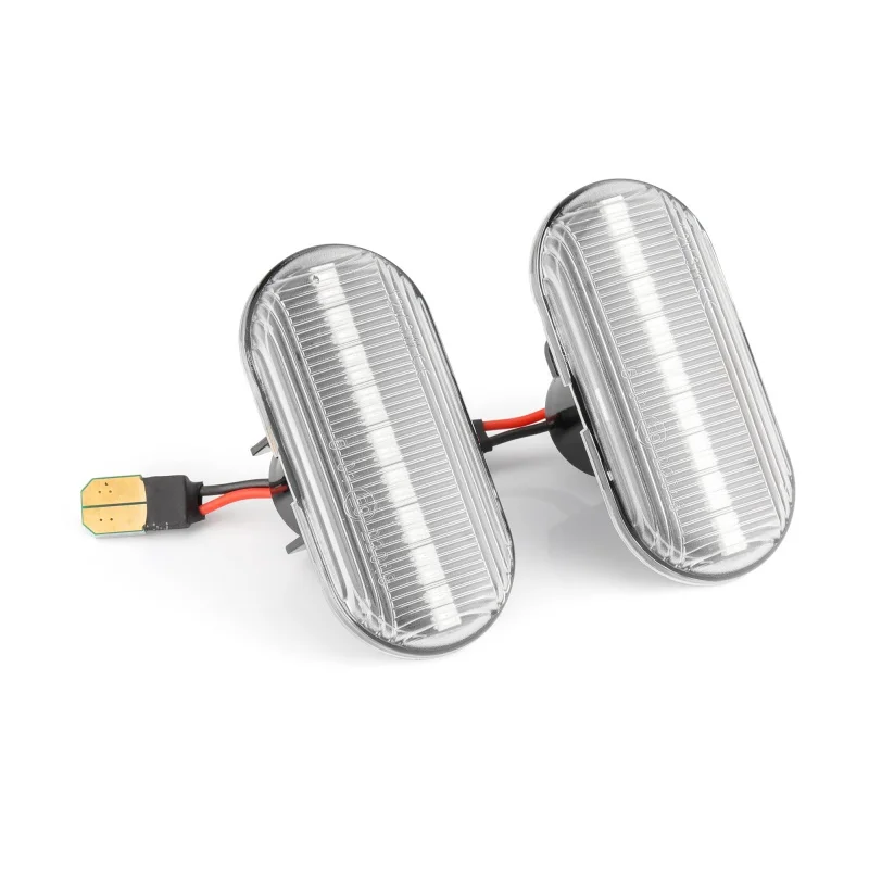 2 шт. для Renault Led динамический боковой маркер указатель поворота светильник последовательный мигалка светильник для CLIO ESPACE KANGOO MEGANE Лагуна мастер