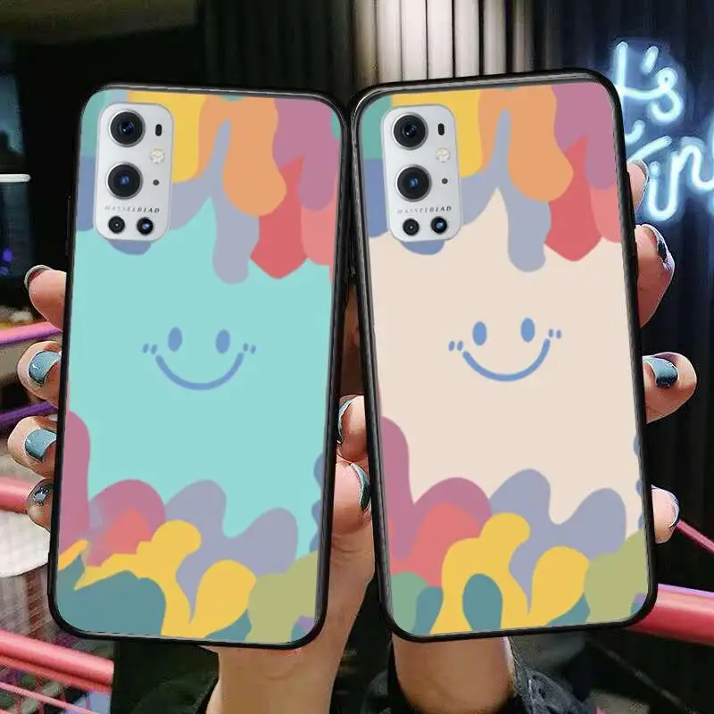 

Cute Smile Pattern Soft Shell For OnePlus Nord N100 N10 5G 9 8 Pro 7 7Pro Case Phone Cover For OnePlus 7 Pro 1+7T 6T 5T 3T Case