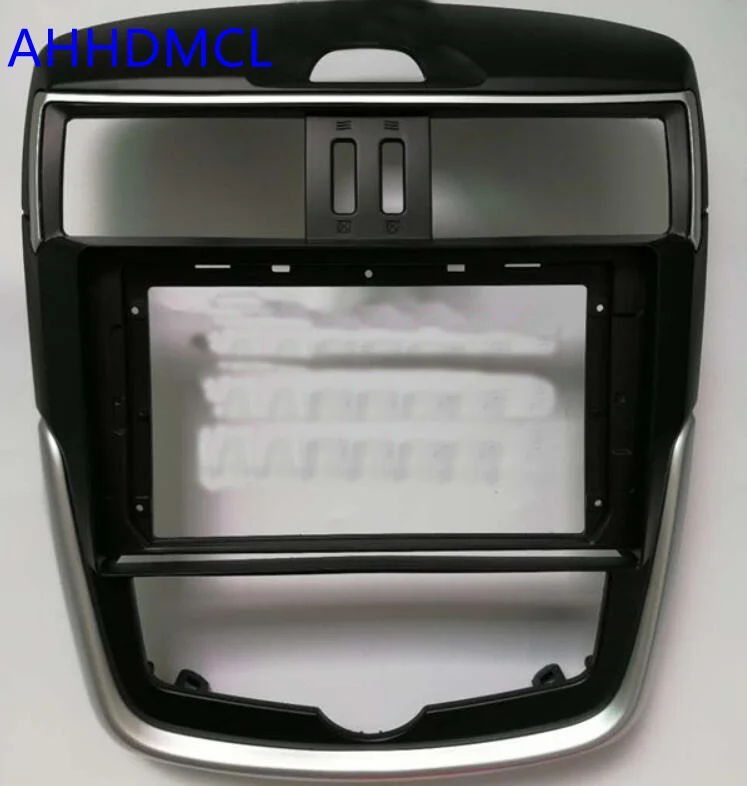 Car Fascia Navigation Fascias Dash Frame Kit For 9&quot Universal Android Multimedia Player Nissan Tiida 2016 2017 2018 | Автомобили и